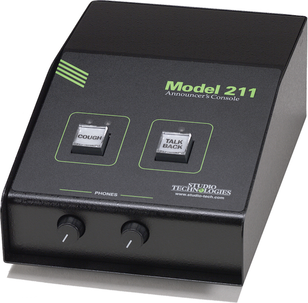 studio technologies model 211 announcer's console